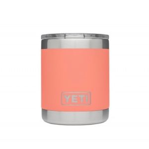 Coral 10 oz Yeti tumblr